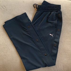 Puma Sweatpants Side Snap Buttons